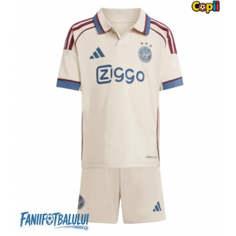 Ajax Echipament de Fotbal Replică 2025-26 Copii Treilea (+ Șorturi)